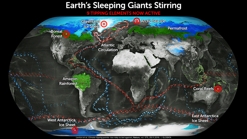 earth sleeping giant tirring