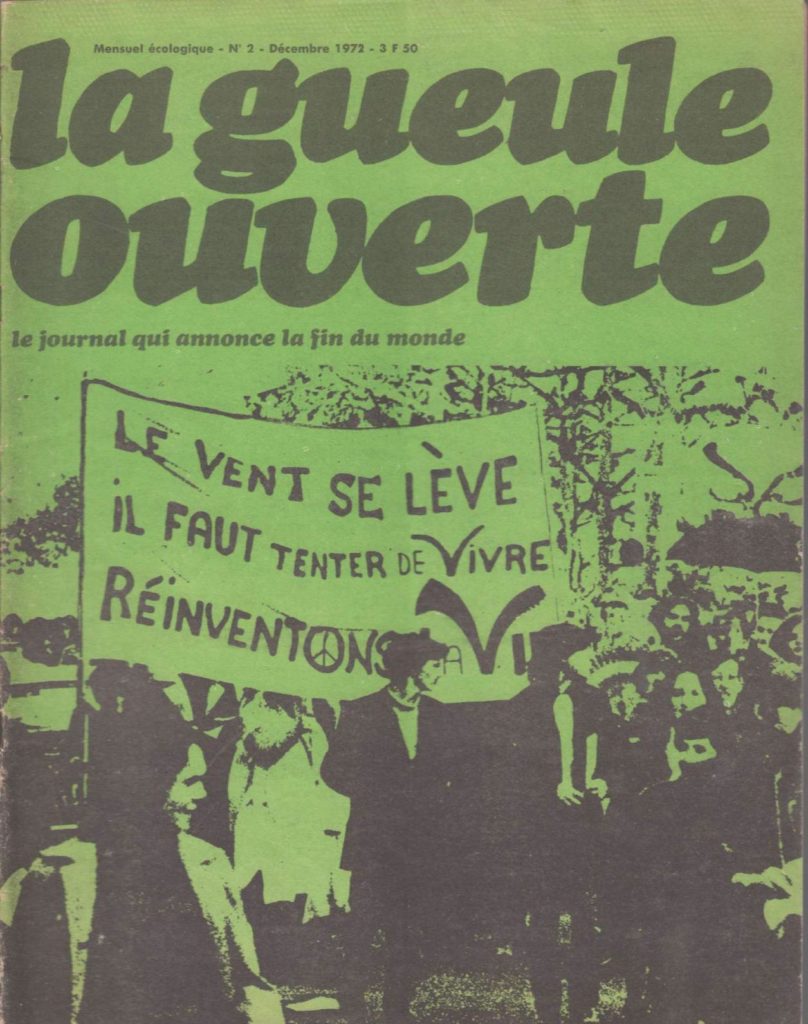 couverture du journal la gueule ouverte