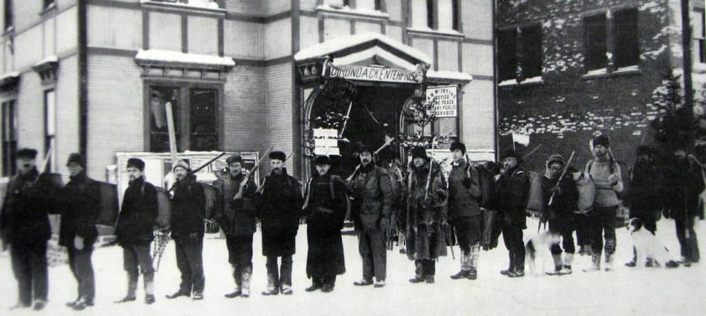 Photographie ancienne harrietstown town