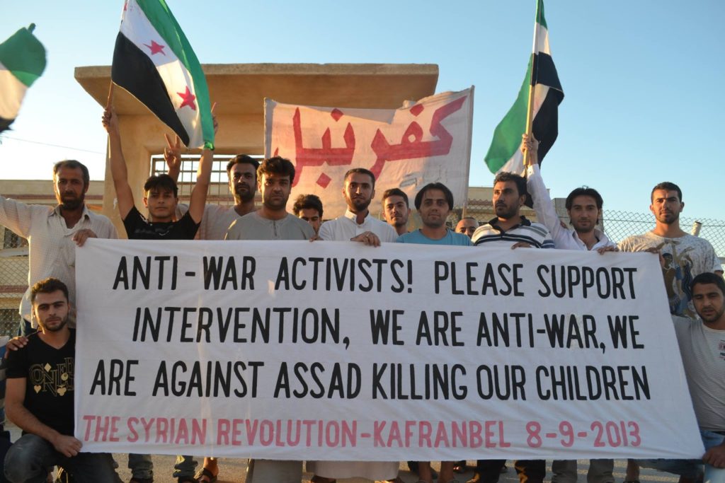 activistes contre la guerre