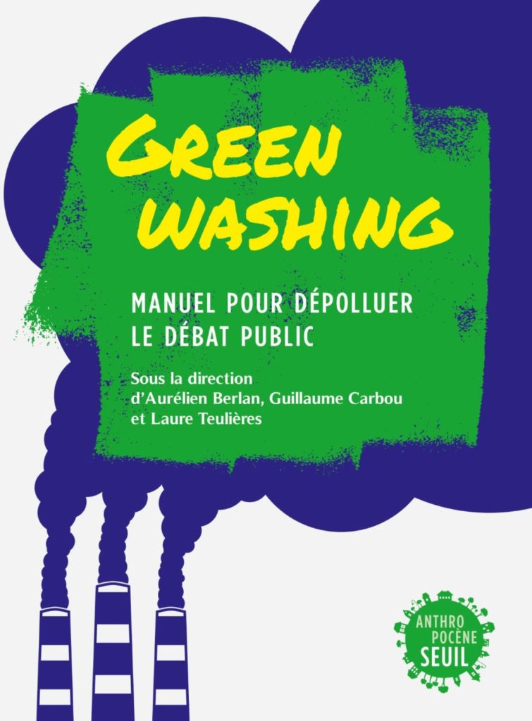 couvertue du livre greenwashing