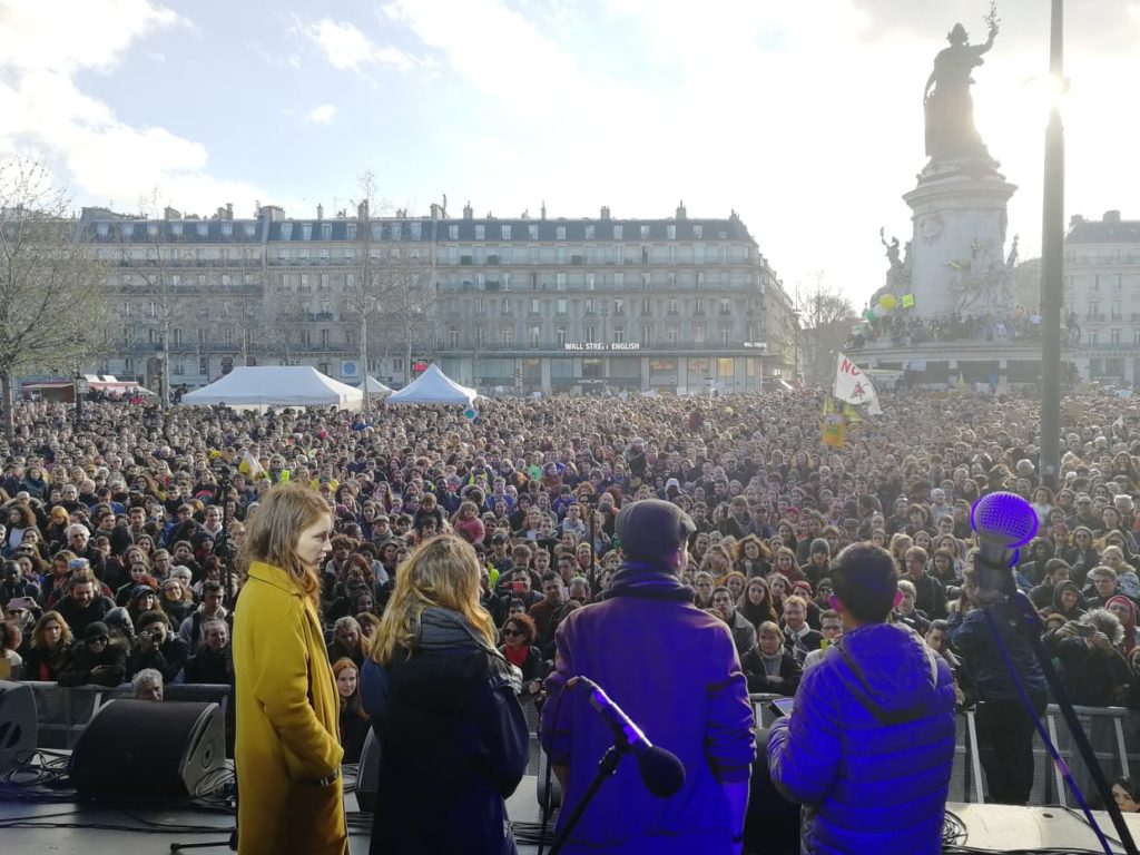 photographie de la marche su siecle