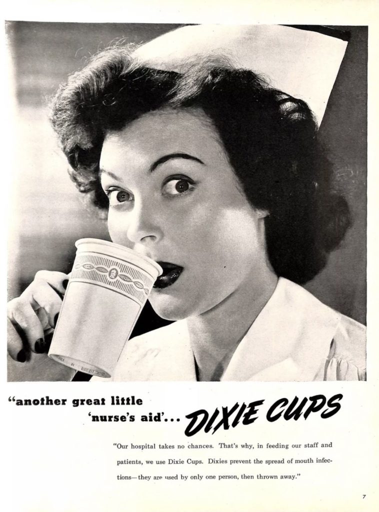 publicite dixie cups