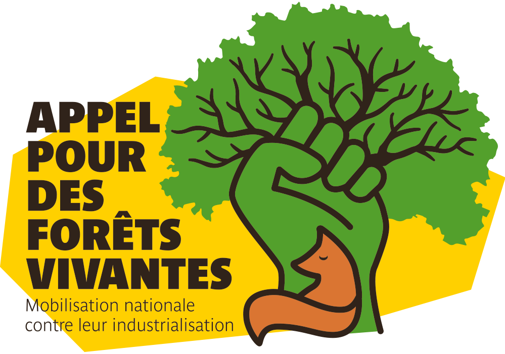 logo appel pour des forets vivantes