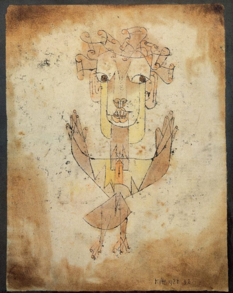 angelus novus de paul klee