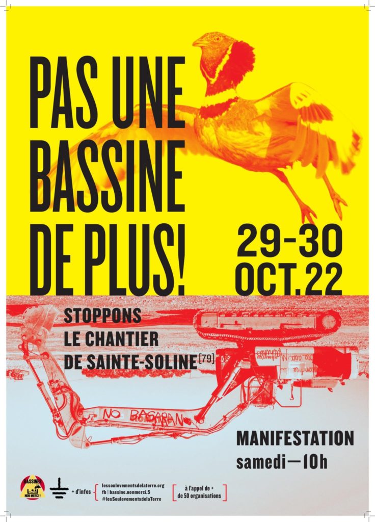 manifestation pas une bassine de plus